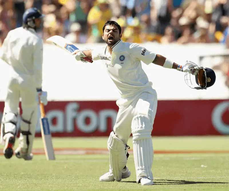 Virat-Kohli-First-Century-in-Test