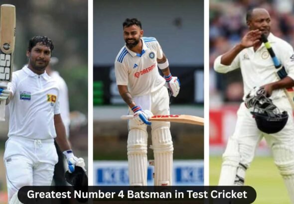 Greatest Number 4 Batsman in Test Cricket