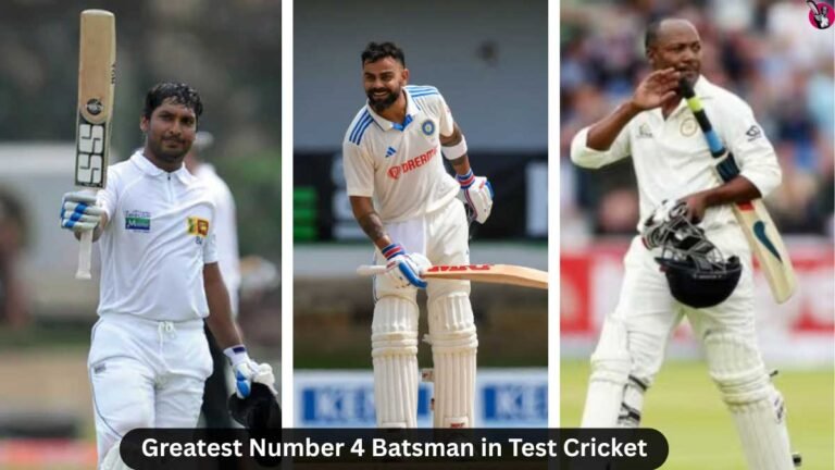 Greatest Number 4 Batsman in Test Cricket