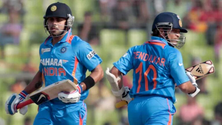 Virat Kohli and Sachin Tendulkar are unarguably 2 of the best ever ODI batsmen ever