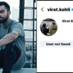 virat kohli disappear from instagram